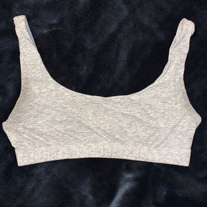 Gray Everlane Tank Bra